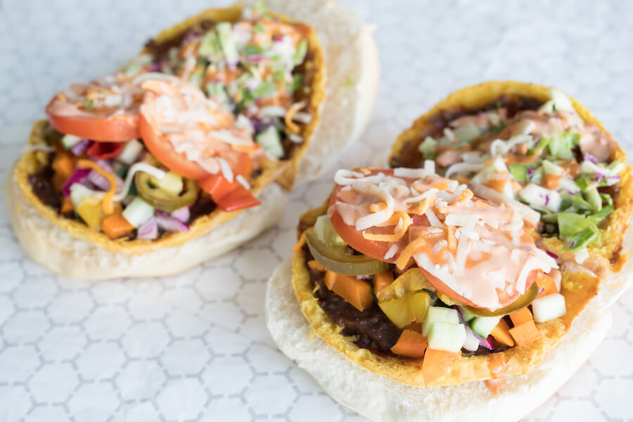 A photo of stuffed patties from Patty Shop in Scarborough