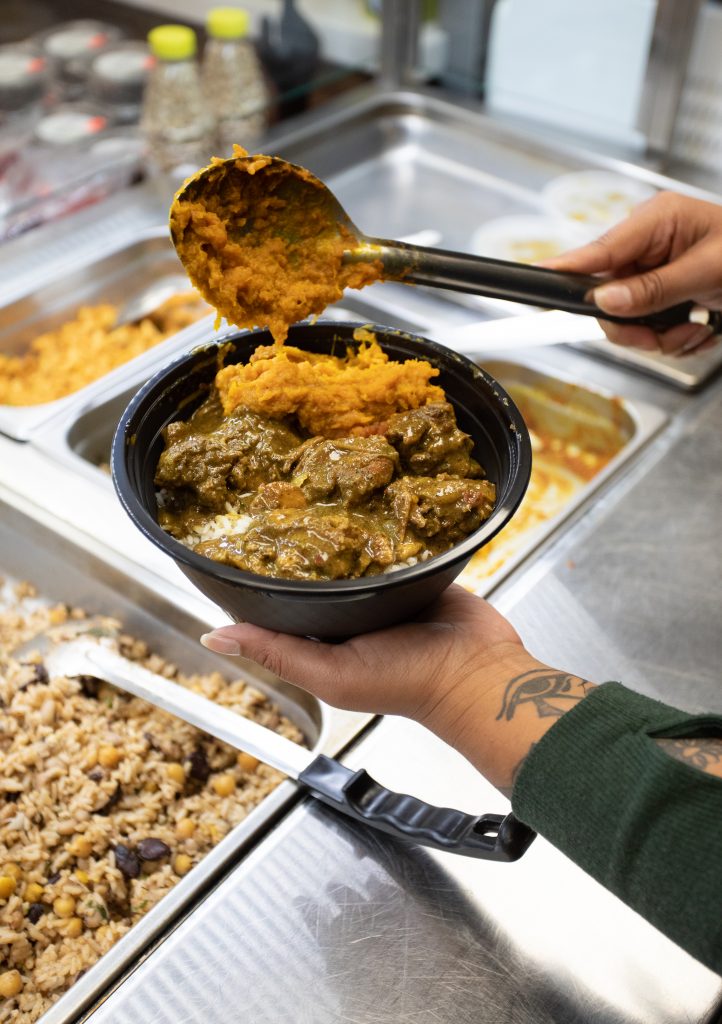 Serving up hot plates at Shereen's Bakery